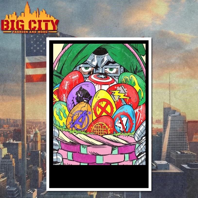 Doctor Doom Robert Downey Jr Easter Eggs Artwork Avengers Doomsday Leak Home Decor Poster Shirt