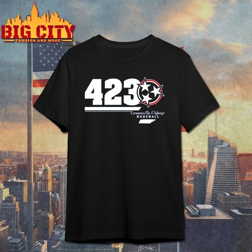 Greenville Flyboys 423 Stars Baseball t-shirt