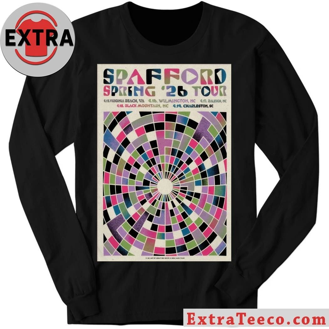 Spafford Spring Tour 2026 Poster Shirt
