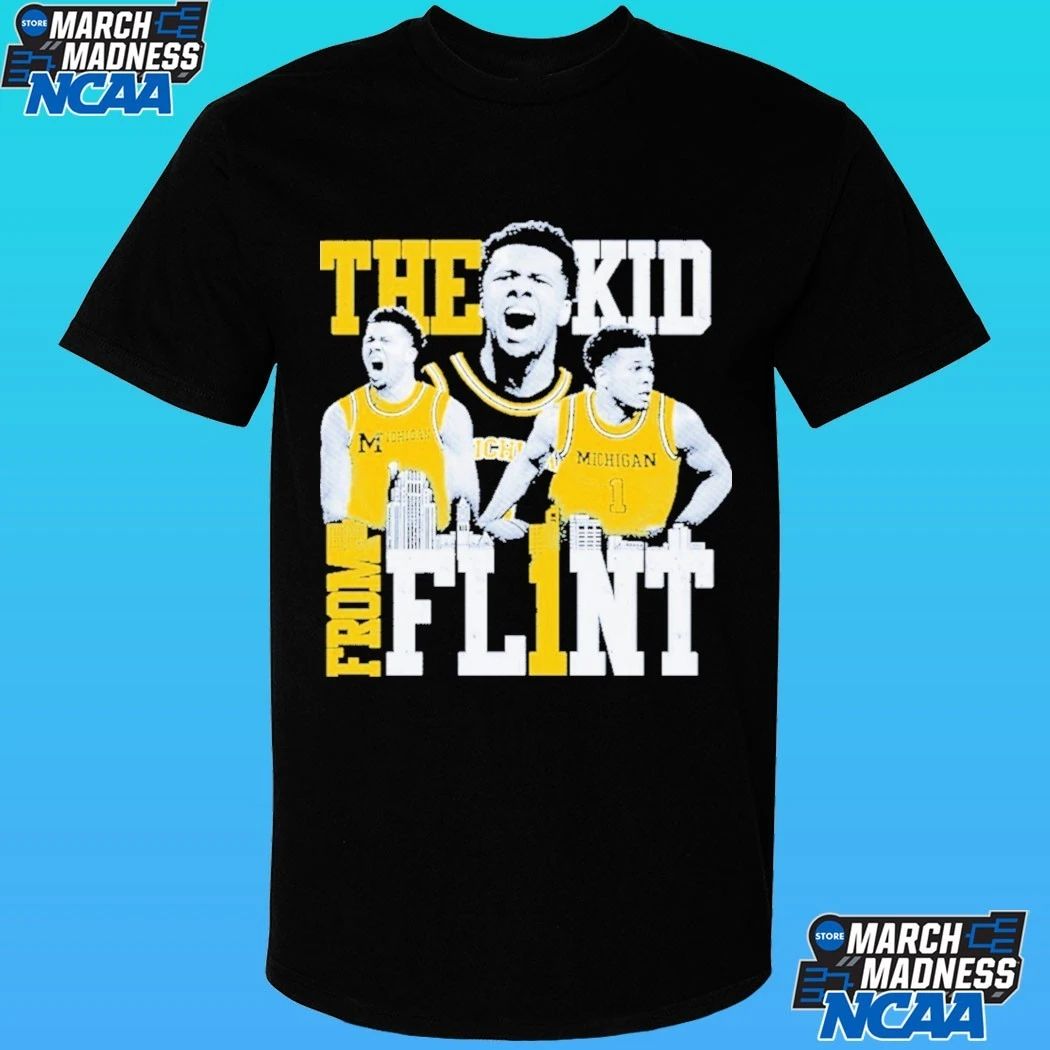 Michigan Wolverines Men’s Basketball The Kid From Fl1nt Shirt