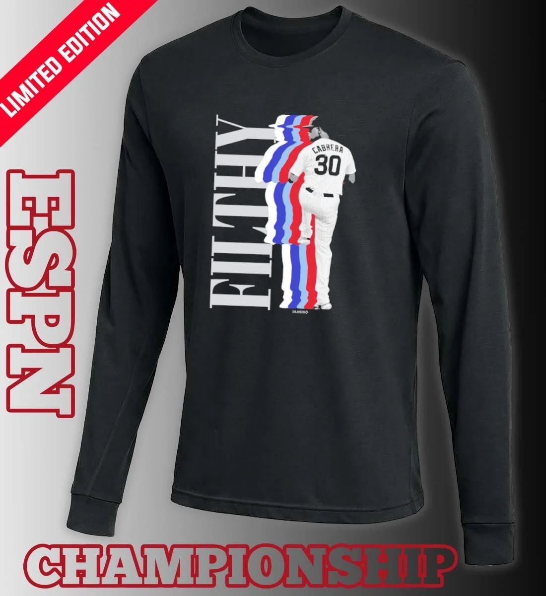 Filthy Edward Cabrera Shirt