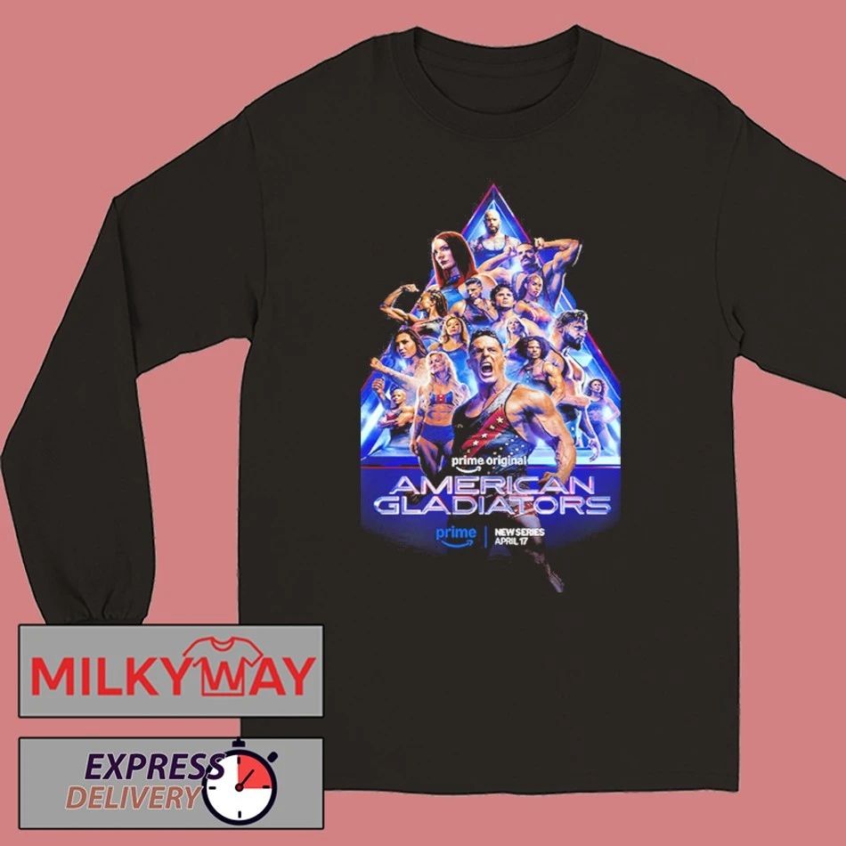 American Gladiators New Series On Prime Original April 17 202 shirt