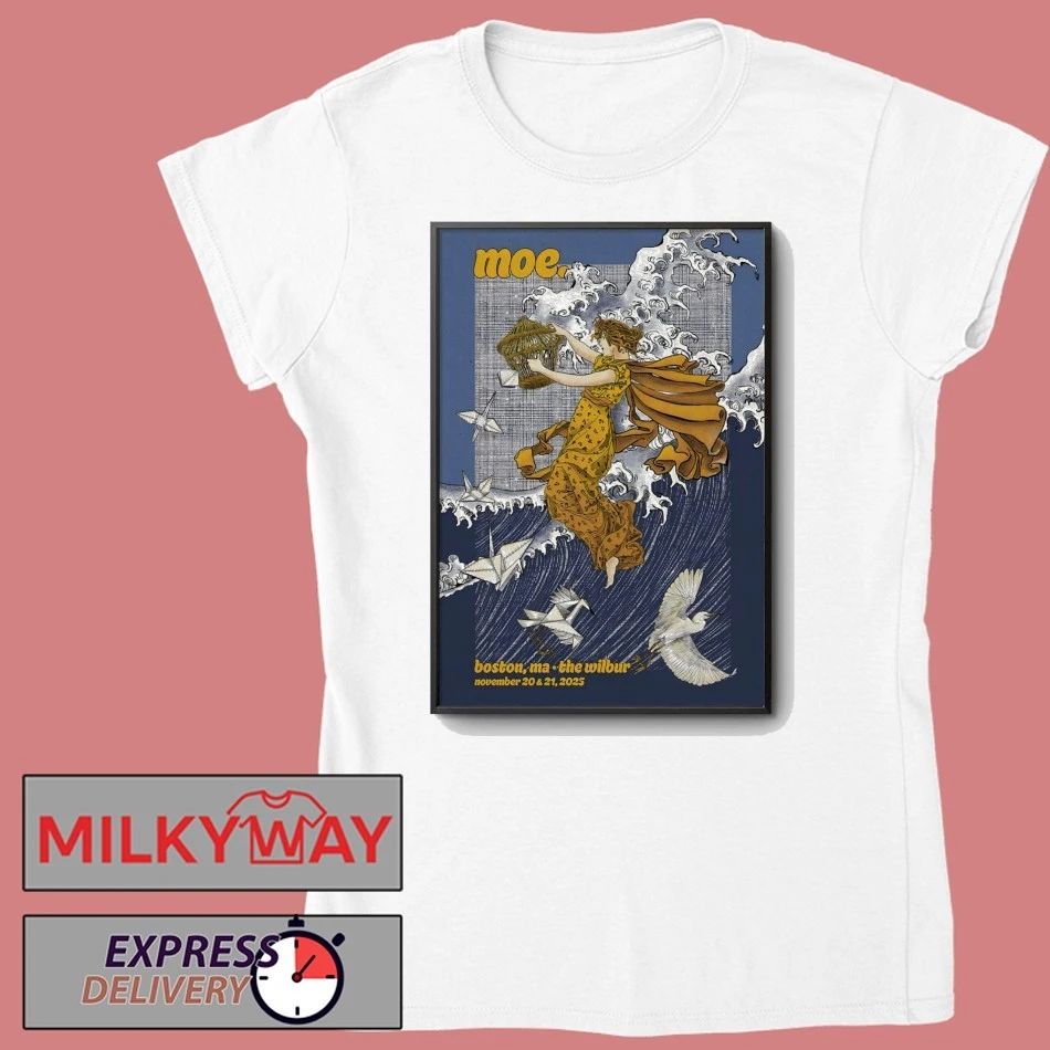 Moe. 11 20-11 21 2025 Boston MA Poster shirt