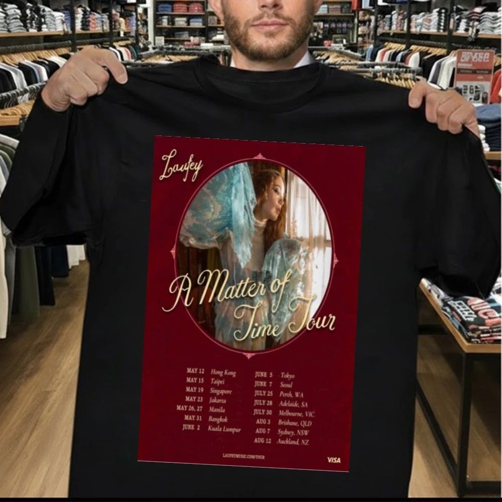 Laufey A Matter of Time Tour 2026 Poster Shirt