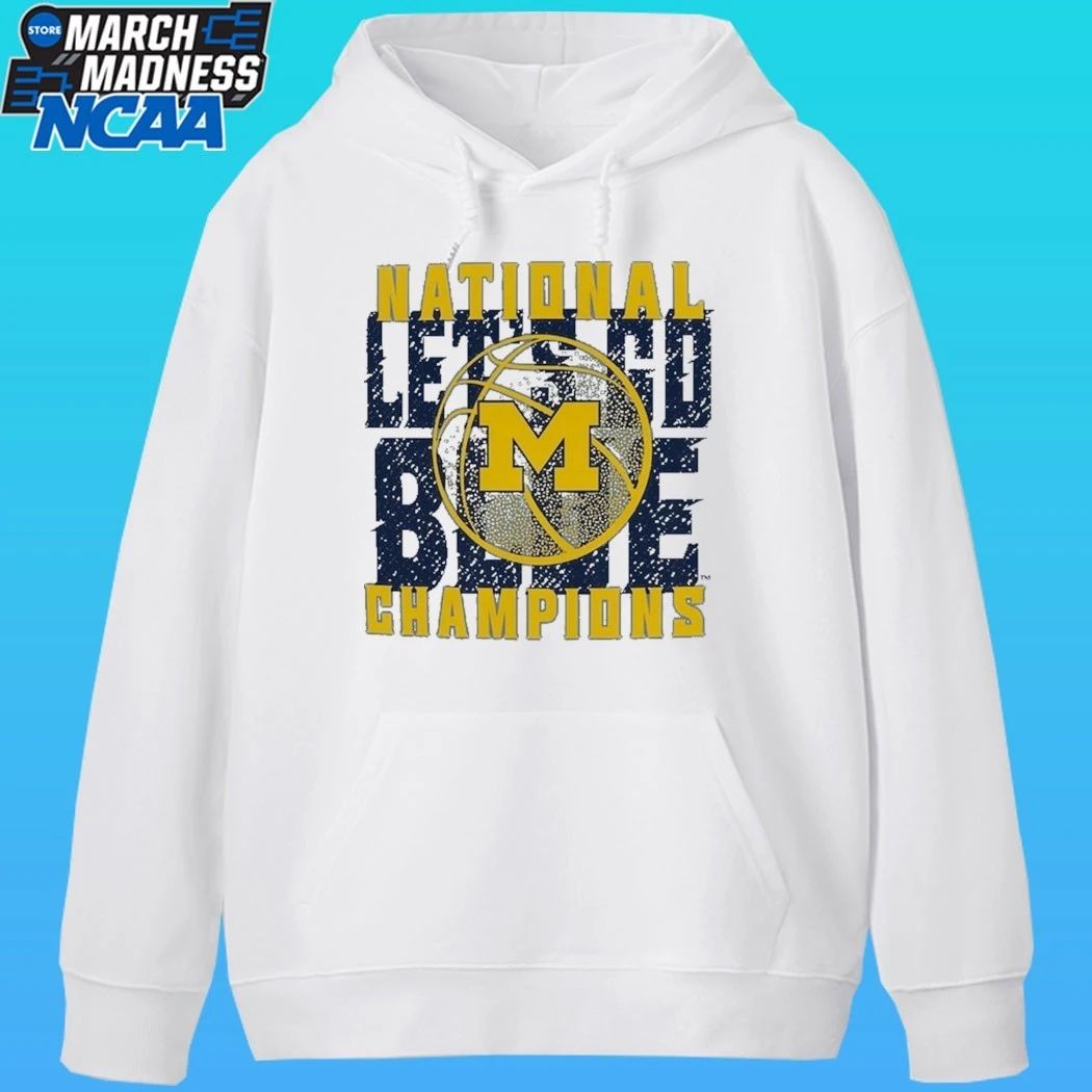 Michigan Wolverines Comfort Colors 2026 NCAA Men’s Basketball National Champions Phrase Overlay Shirt