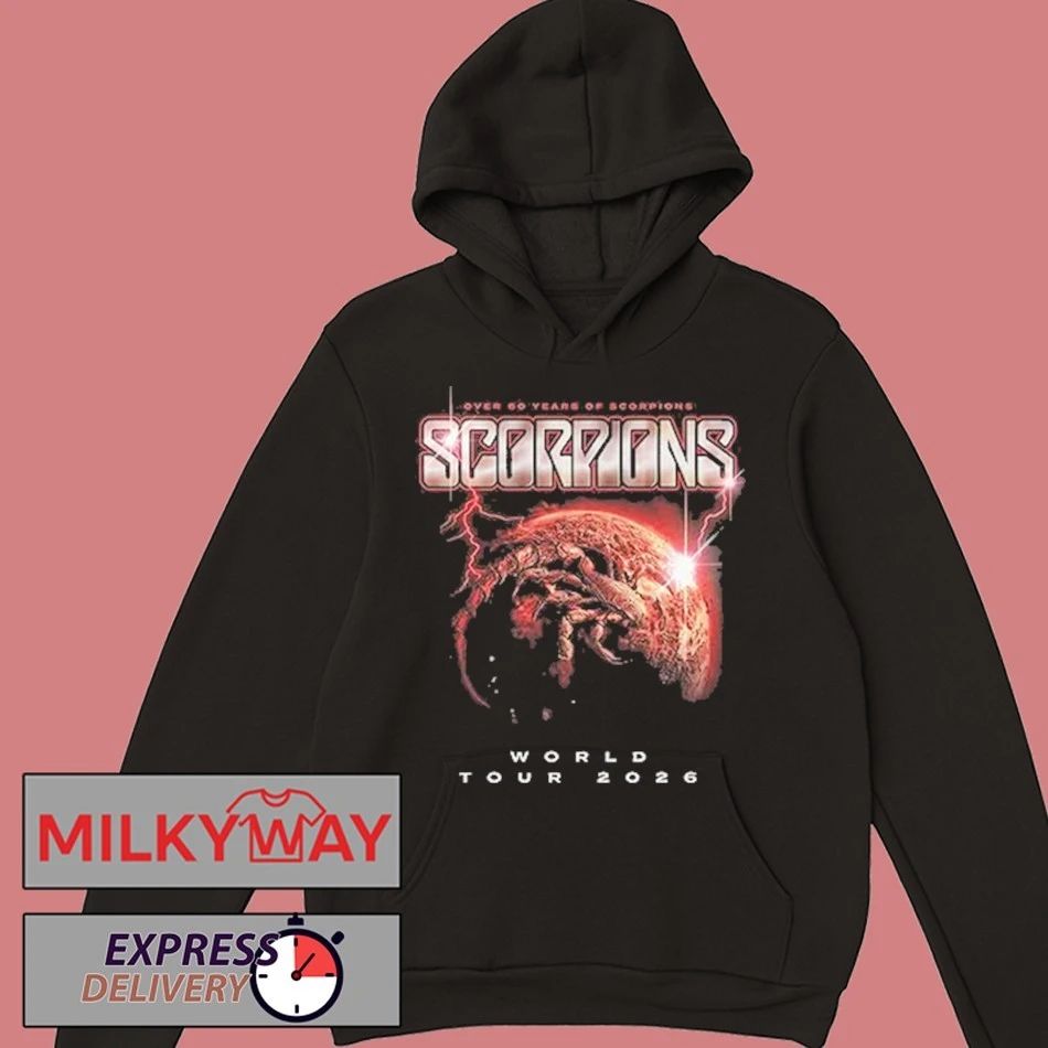 Scorpions Band Coming Home World Tour 2026 Shirt