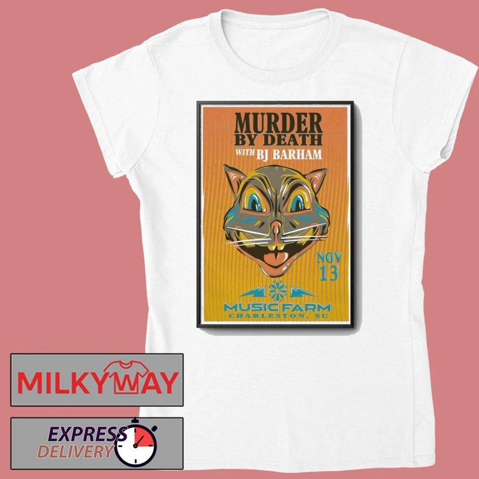Murder By Death Charleston SC November 13 2025 Poster shirt