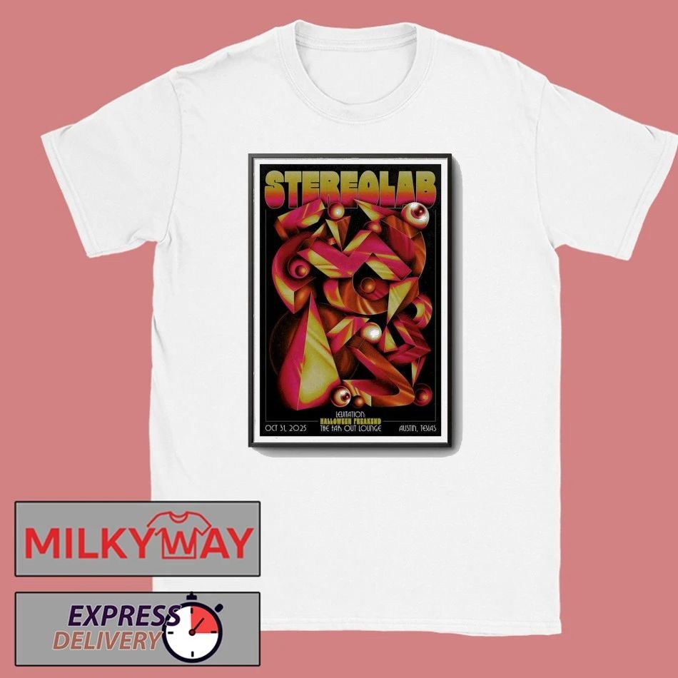 Stereolab Halloween Freakend The Far Out Lounge Event 2025 Poster shirt