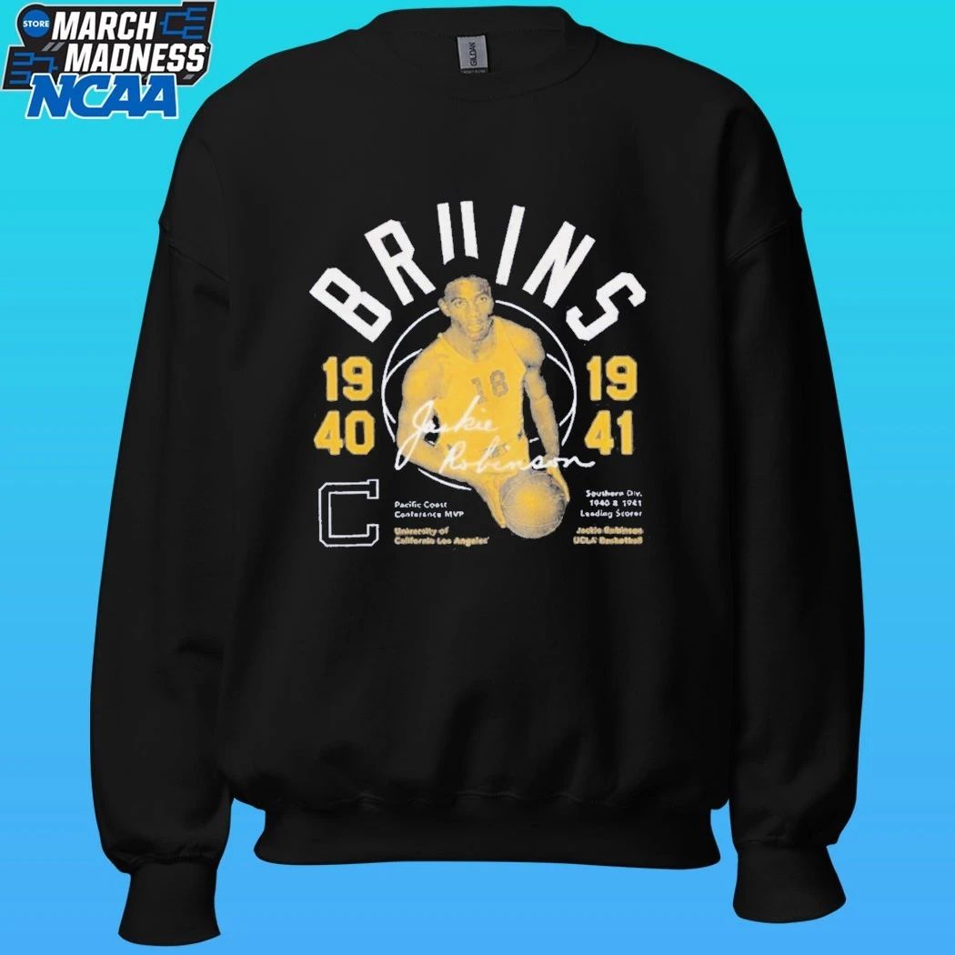 Ucla Jackie Robinson 1940-1941 Basketball Vintage Shirt
