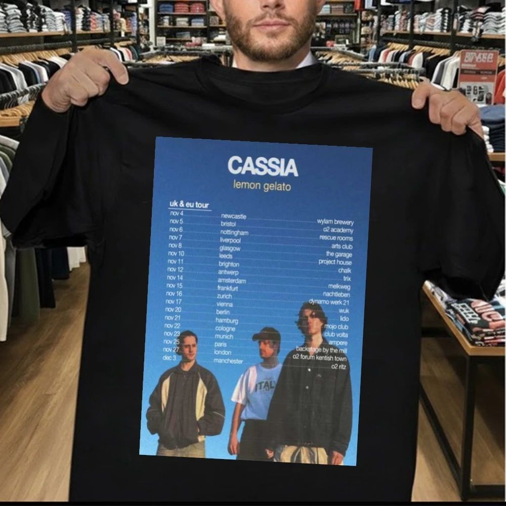 Cassia November UK & EU Tour 2026 Poster Shirt