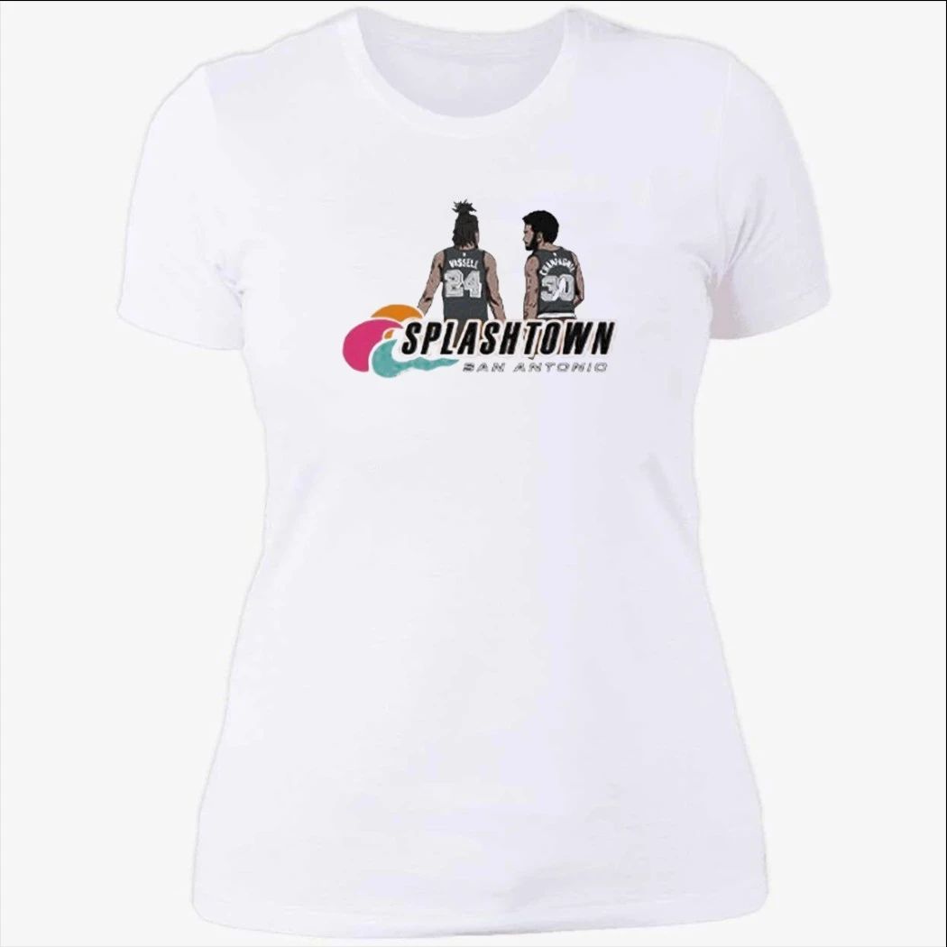 Devin Vassell And Julian Champagnie Splashtown San Antonio Shirt