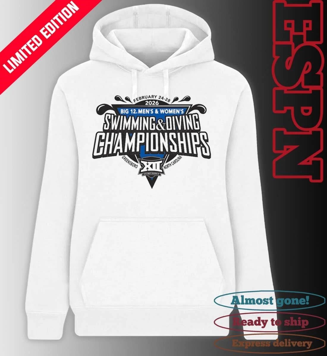 Big 12 2026 Men’s And Women’s Swimming & Diving Championships shirt