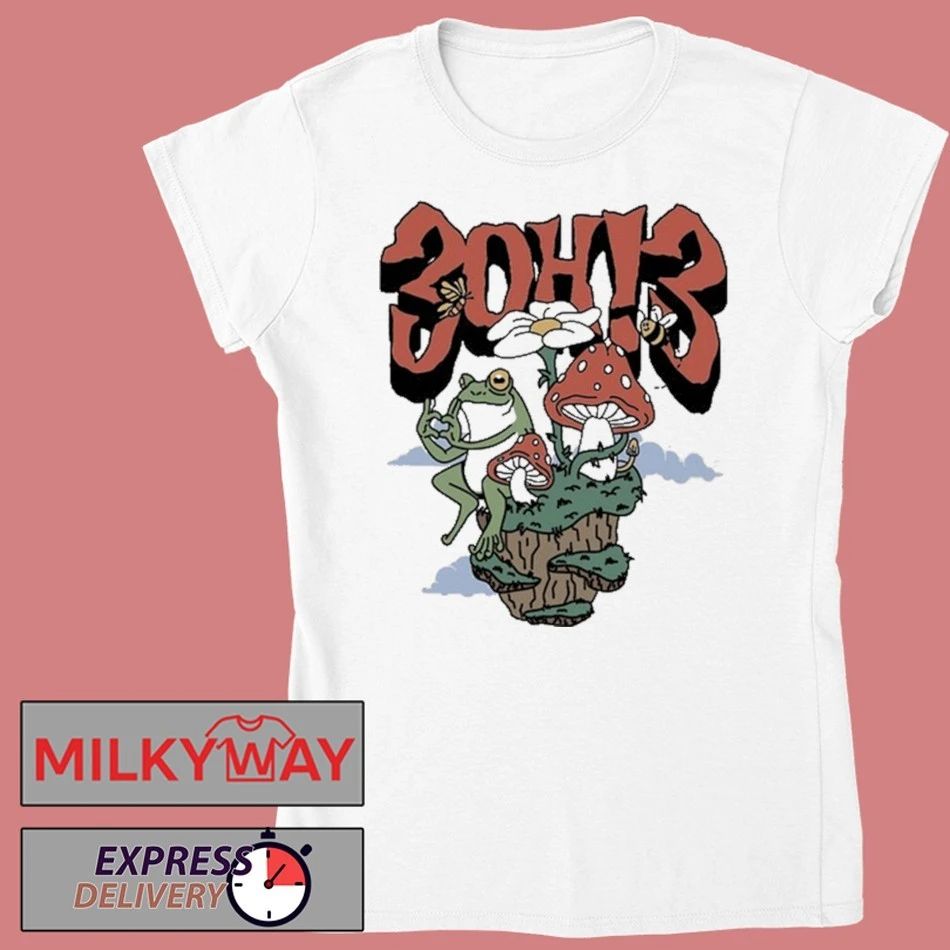 3oh3 Frog White 2026 shirt