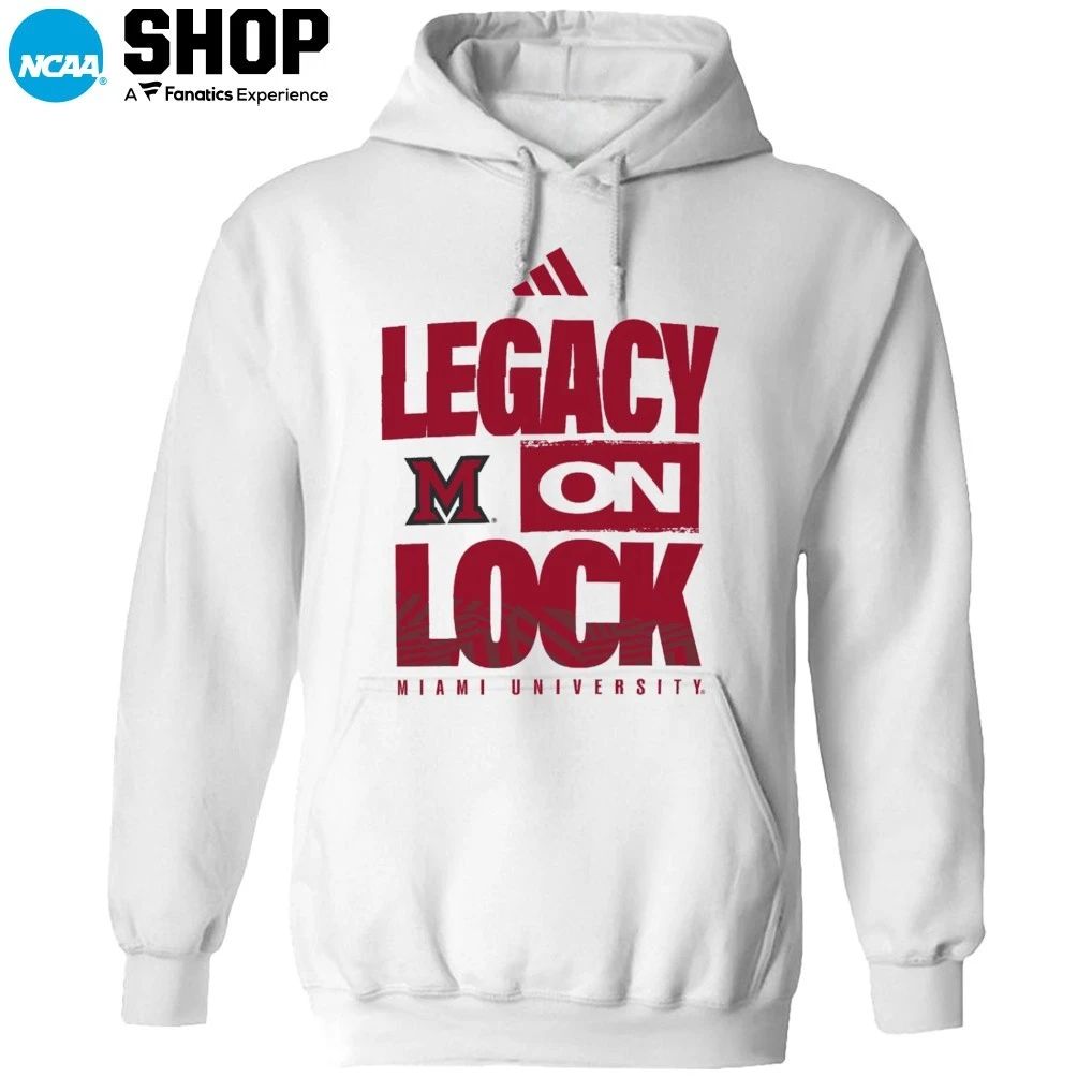Miami RedHawks 2026 Legacy On Lock March Madness T-Shirt