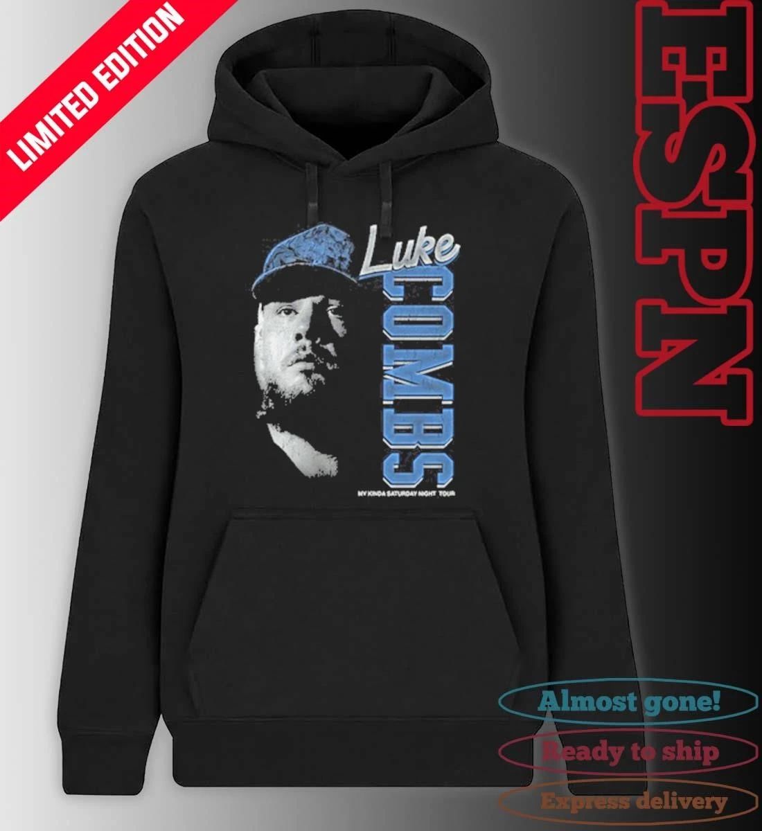 Luke Combs My Kinda Saturday Night Vintage Photo Tour Shirt