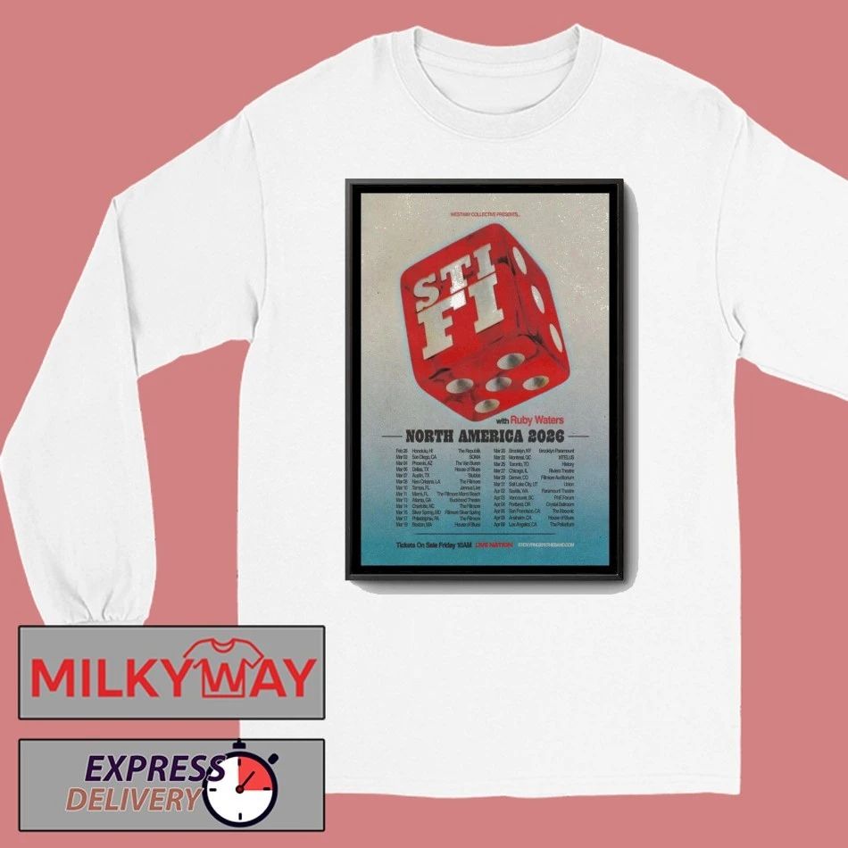 Sticky Fingers Fall Tour 2026 Poster shirt
