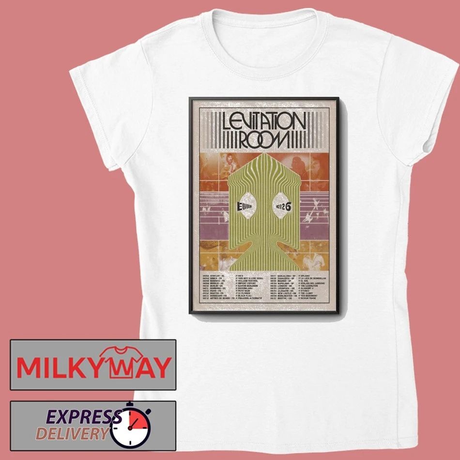 Levitation Room EU-UK 2026 Shows Poster shirt