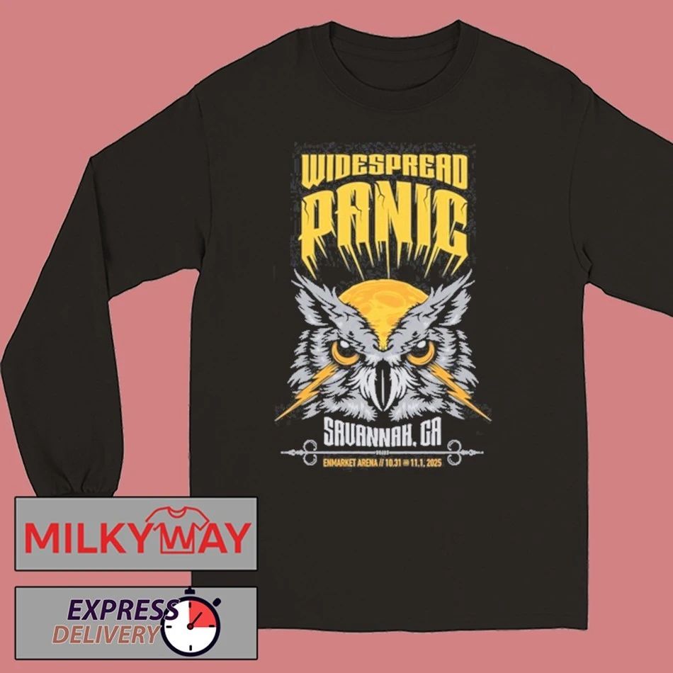 Widespread Panic Enmarket Arena, Savannah, GA Oct 31 + Nov 01, 2025 Shirt