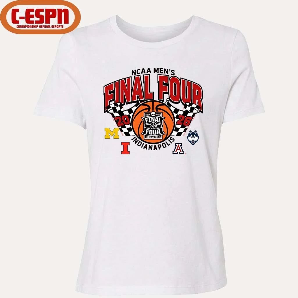 NCAA Men’s Final Four 4 Teams Speed Shirt