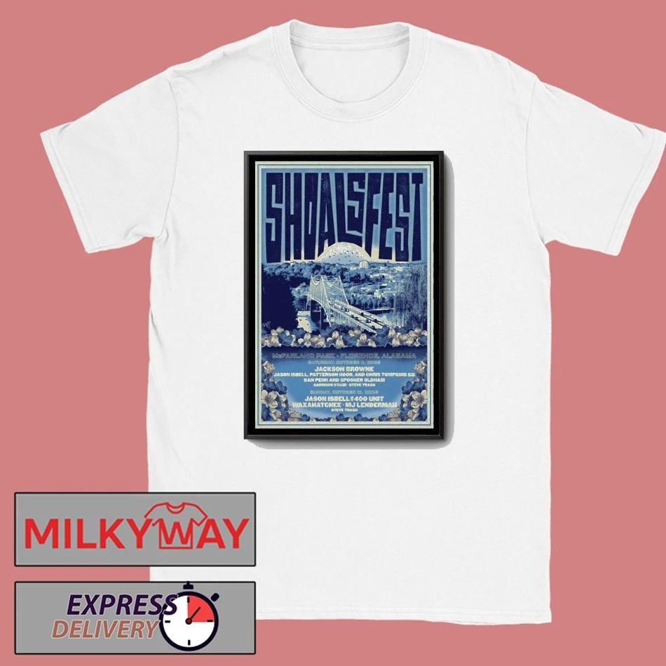 ShoalsFest Fall Tour 2025 McFarland Park Florence Poster shirt