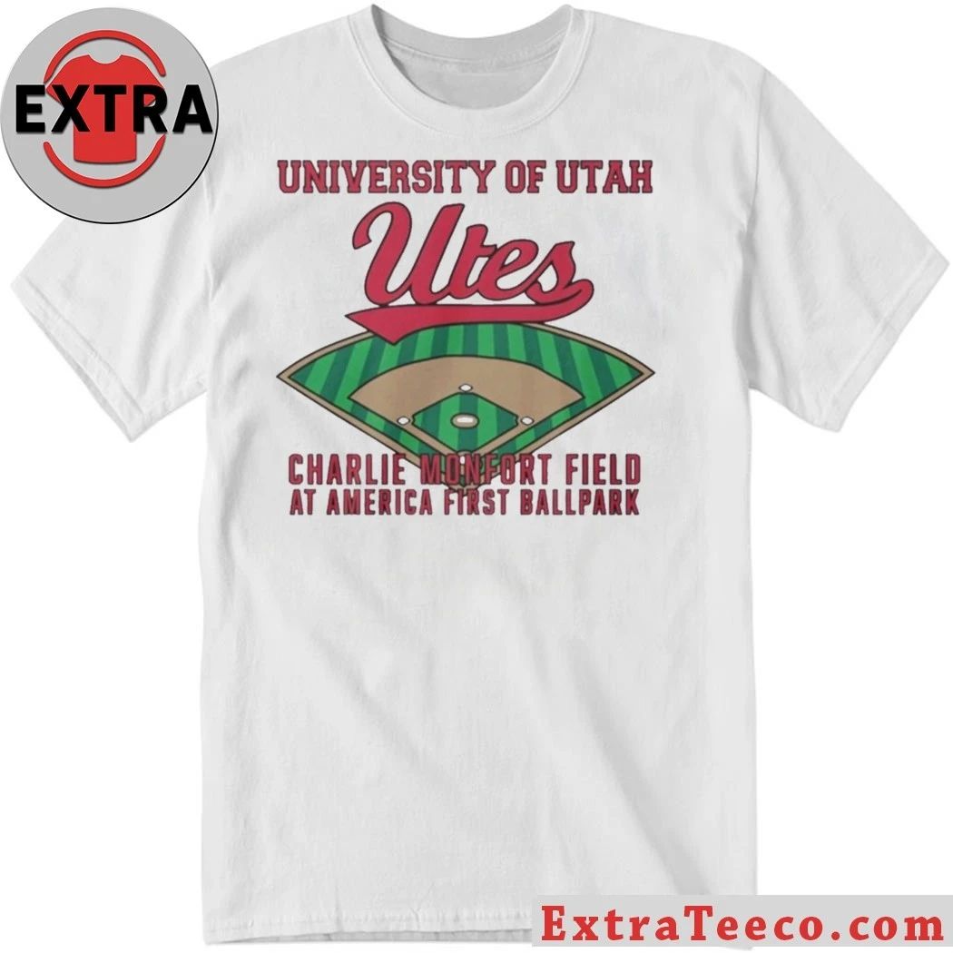 University Of Utah Utes Charlie Monfort Field At America First Ballpark Shirt
