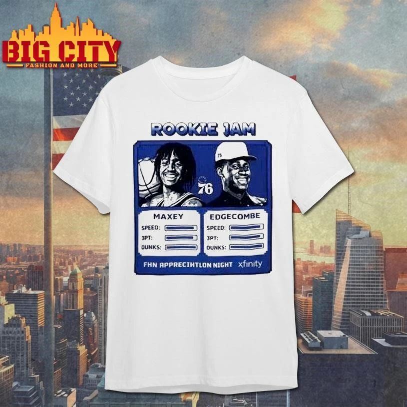 Rookie Jam Maxey And Edgecombe FHN Appreciation Night Shirt