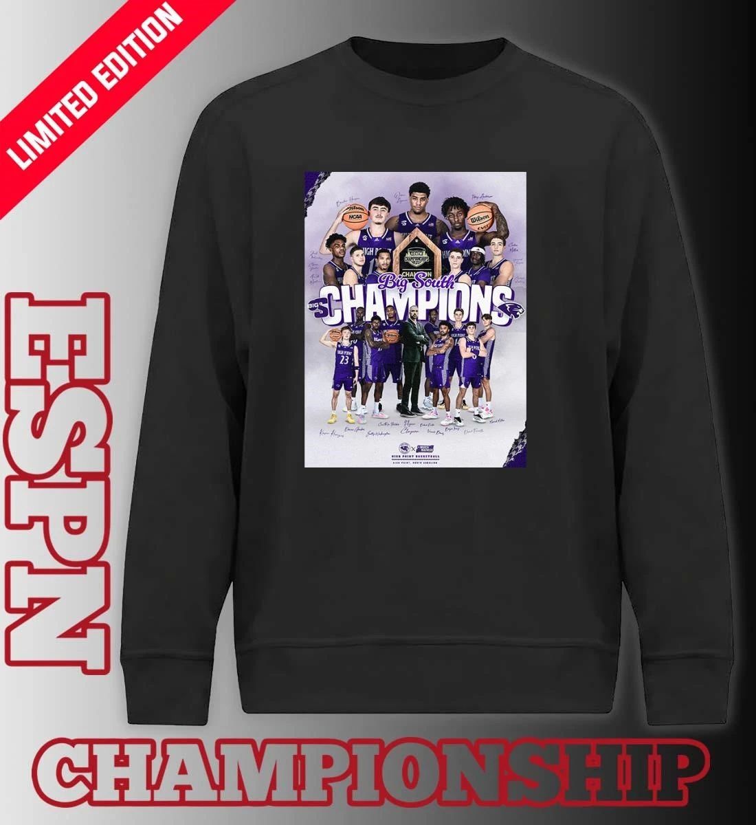 High Point Men’s Basketball Big South Conference Champions Poster Shirt