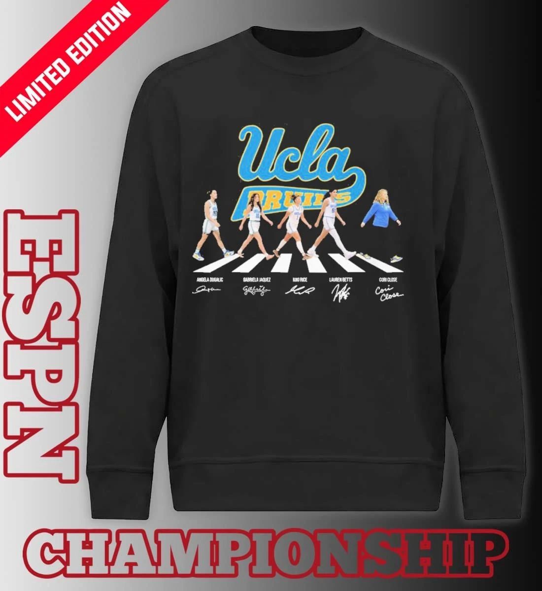 Ucla Women’s Basketball Abbey Road National Champions Shirt