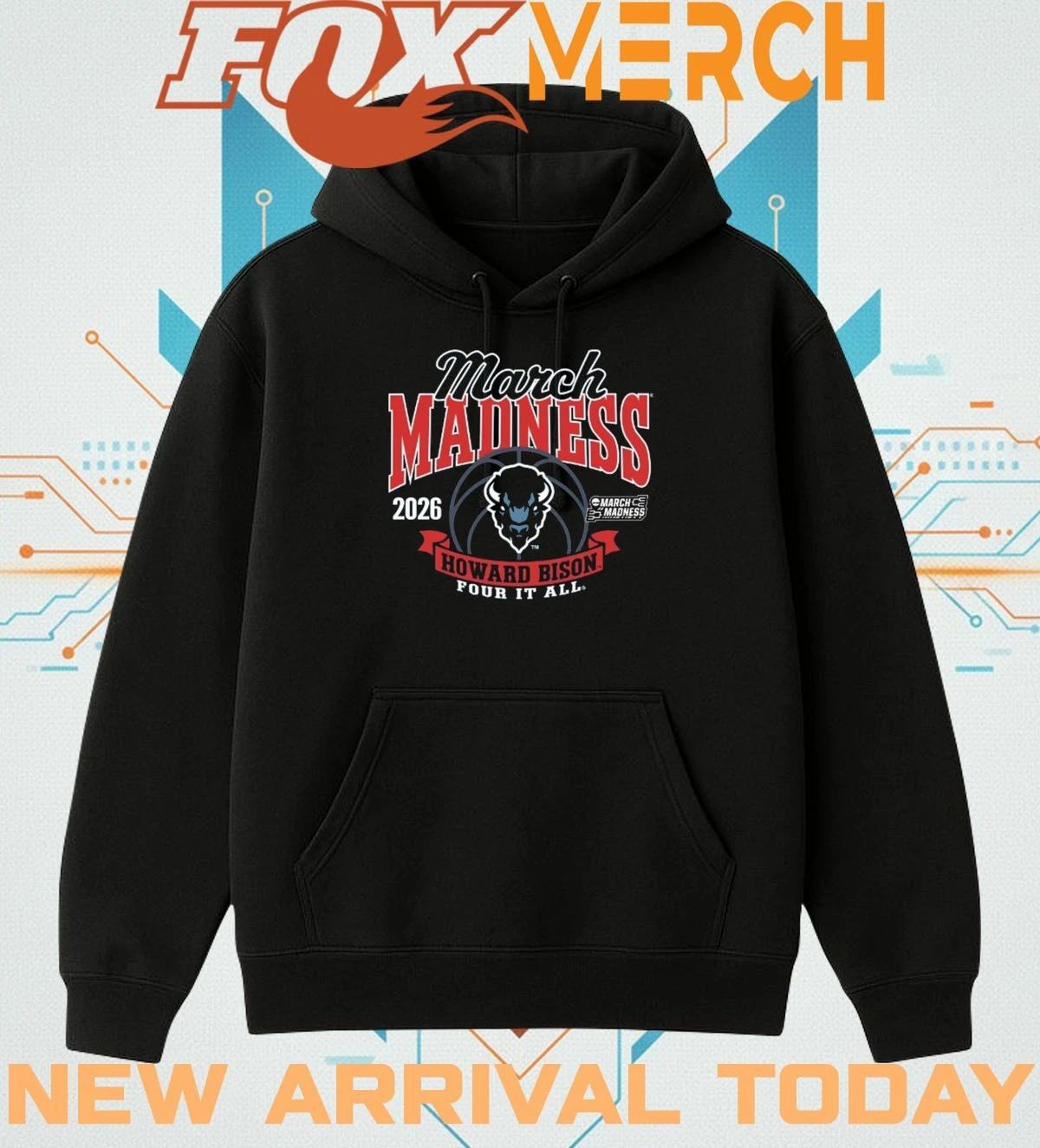 Howard University Women’s Basketball 2026 March Madness Bound shirt