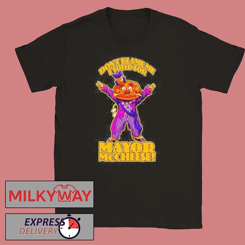 BeastWreck Don’t Blame Me I Voted For Mayor McCheese shirt