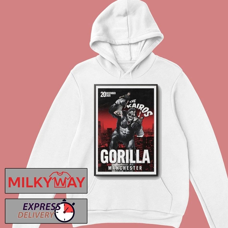 The Kairos Dec 20 2025 Poster Gorilla Manchester shirt