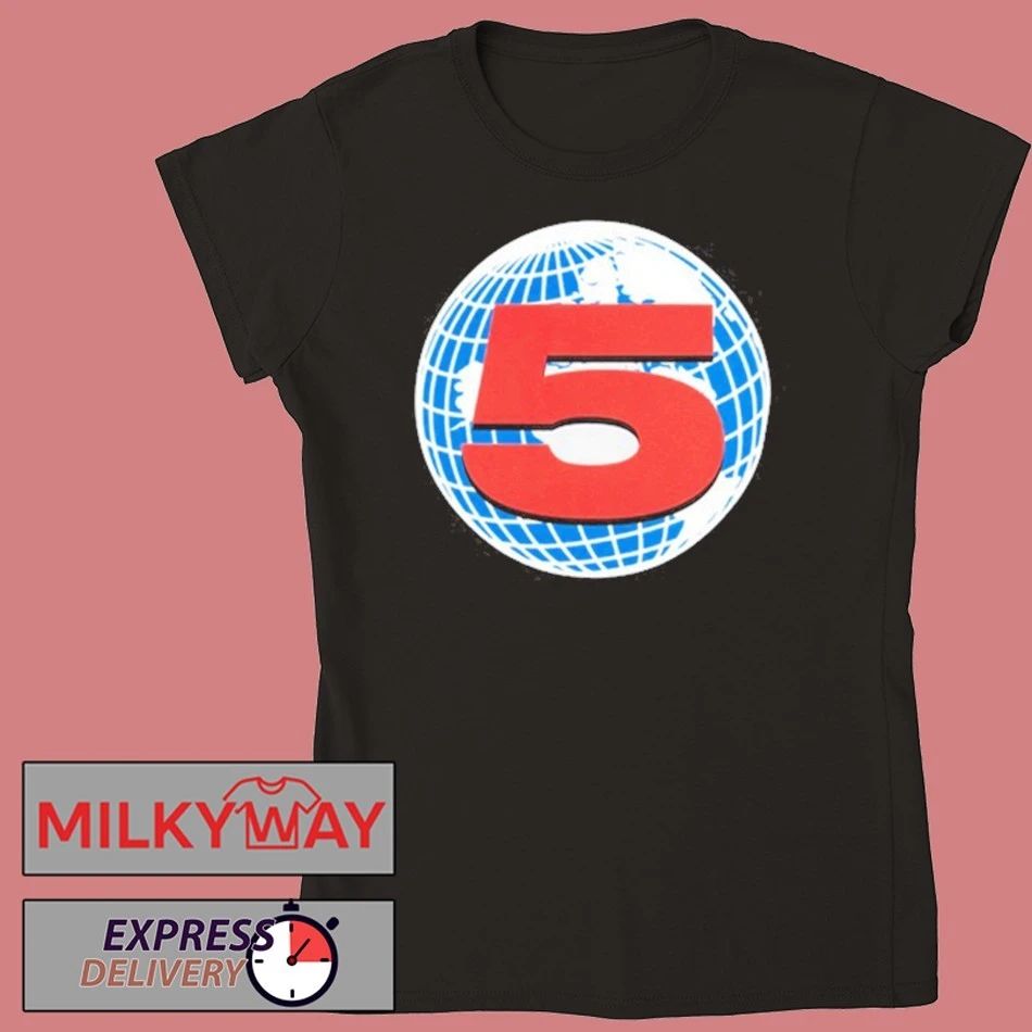 Channel 5 Black Shirt