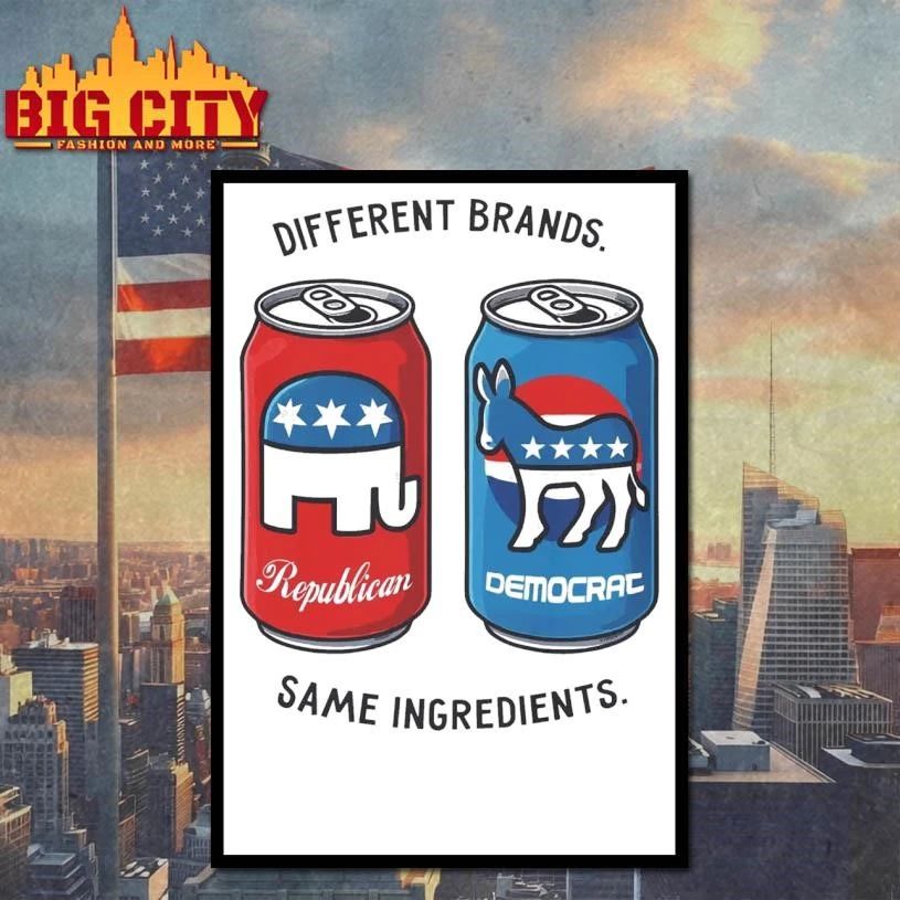 Different Brands Same Ingredients Double Can Of Water Shirt