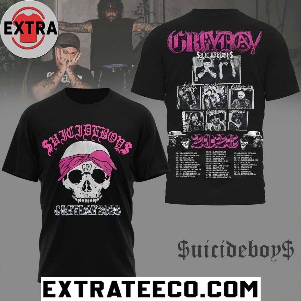 Suicideboys Grey Day 2026 Two Sided Shirt – Perfect Gift for Men & Women