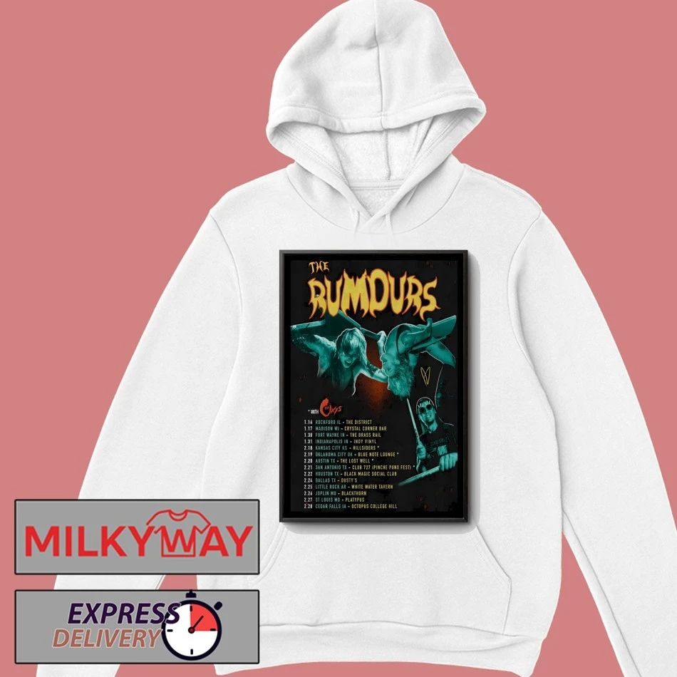 The Rumours Winter 2026 Tour Poster shirt