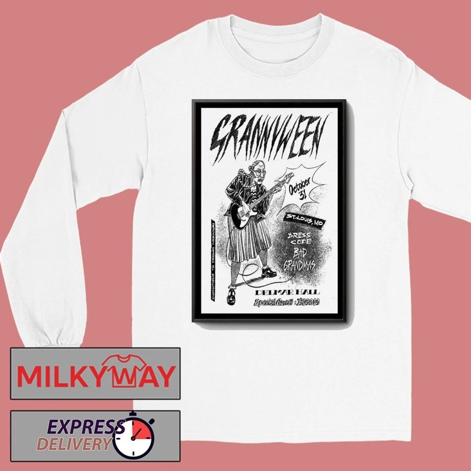 Grannyween October 31 2025 Delmar Hall, St. Louis, MO Poster shirt