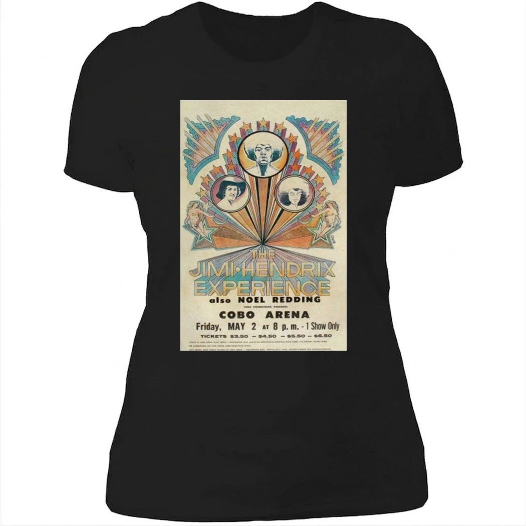 Jimi Hendrix May 2 2026 Cobo Arena Shirt