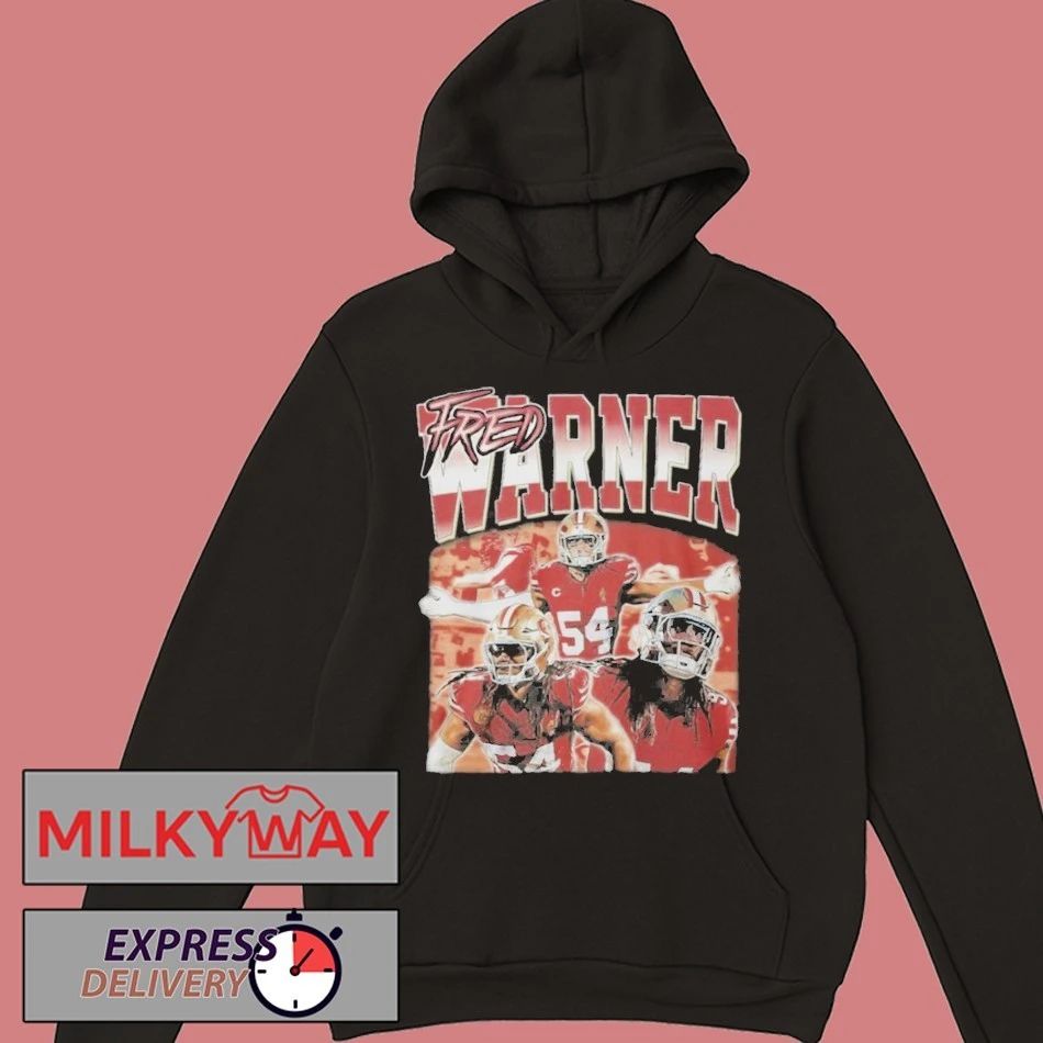 49ers Skyy Moore’s Fred Warner Shirt