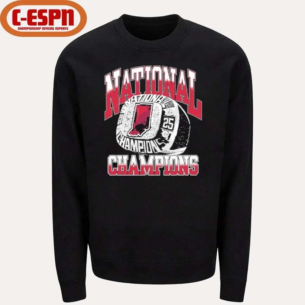 IU Football Indiana CFP National Champions Ring T-Shirt