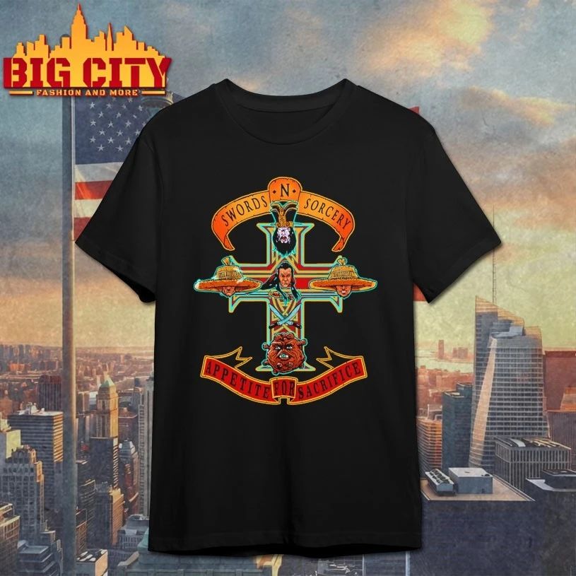 Swords N sorcery Appetite For Sacrifice T-shirt