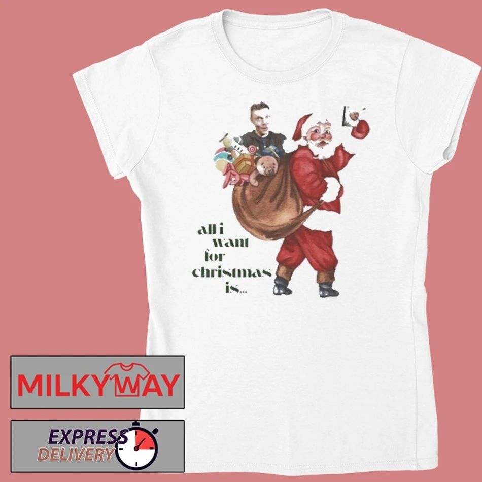 Nick Carter All I Want for Christmas Graphic T-Shirt