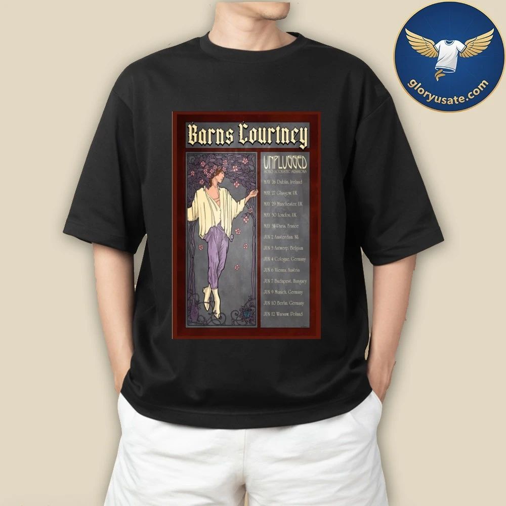 Barns Courtney Solo Acoustic May & June 2026 Poster Shirt