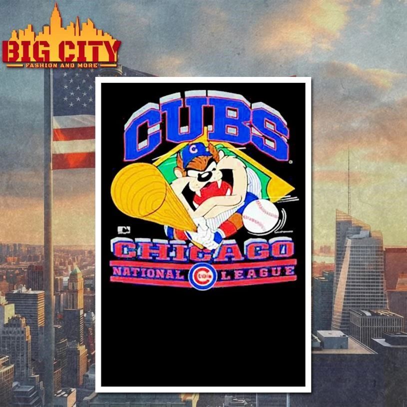1993 Cubs Taz National League Vintage Shirt