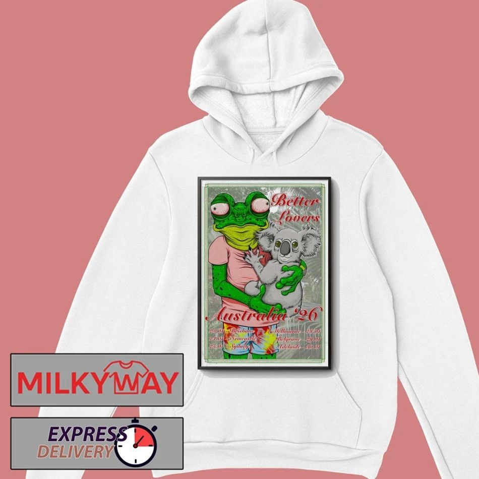 Better Lovers Australia 2026 Tour Poster shirt
