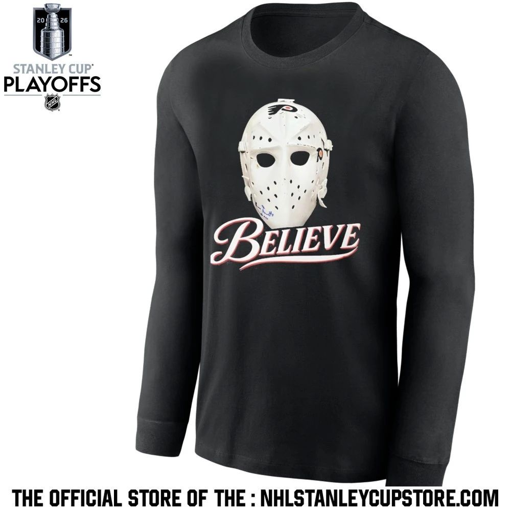 Philadelphia Flyers Bernie Parent Mask Believe Shirt