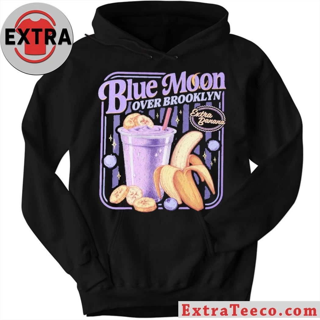 Blue Moon Over Brooklyn Extra Banana graphic t-shirt
