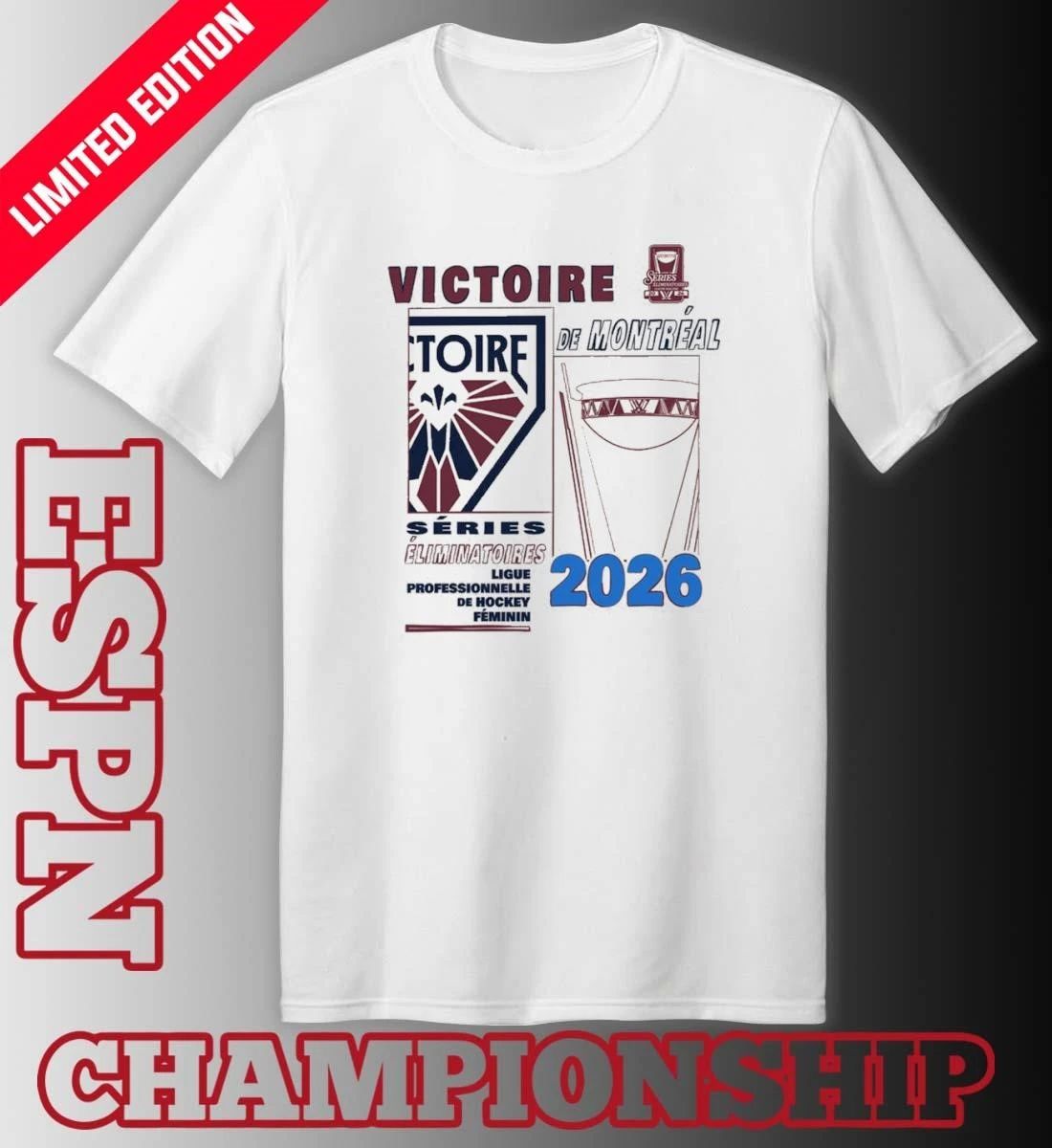 Montreal Victoire 2026 Walter Cup Playoffs Fragments Shirt