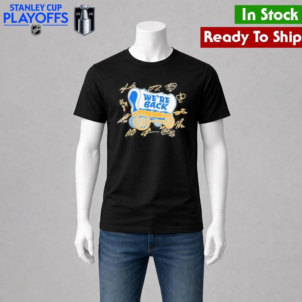 Buffalo Hockey Wagon We’re Back Shirt