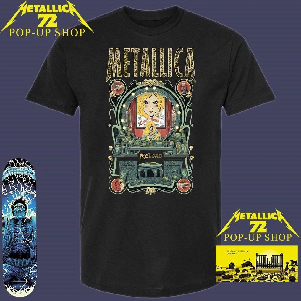 Metallica Reload The Memory Remains T-Shirt