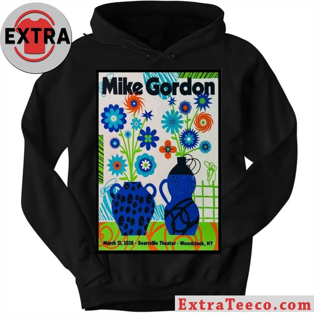 Mike Gordon Mar 13 2026 Poster Woodstock, NY Shirt